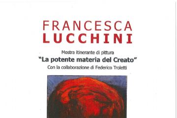 locandina della mostra di pittura